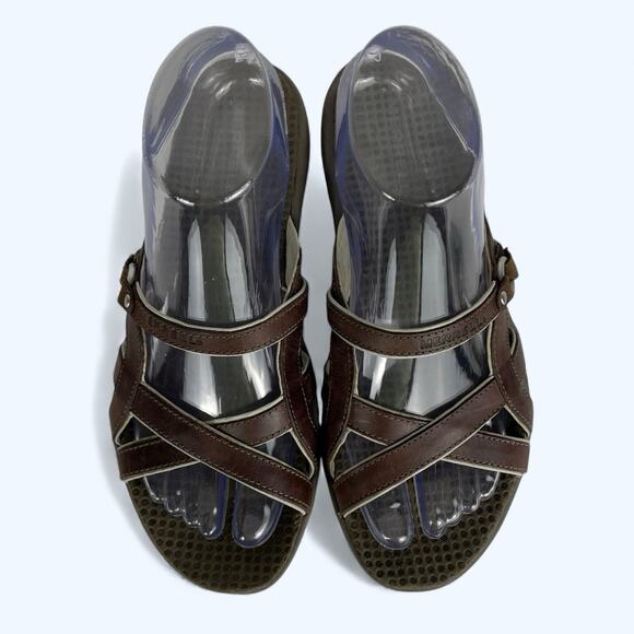 Merrell Jasmine Coffee Bean Brown J35692 Women's Sandals Slides Size 7M - Picture 3 of 8